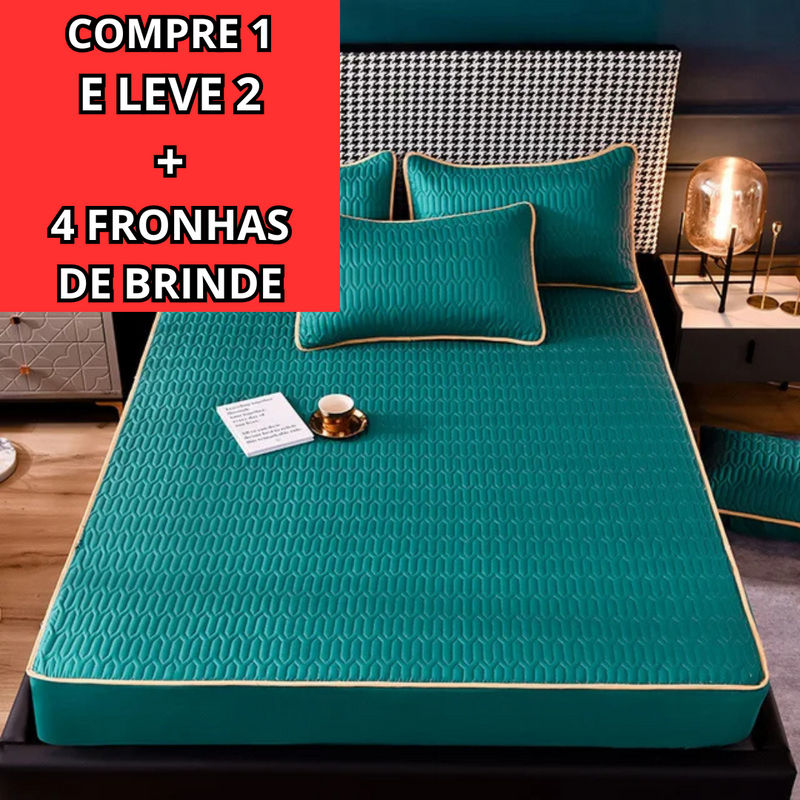 [ULTIMAS UNIDADES] Capa Para Colchão Impermeável Compre 1 e Leve 2 + 4 Fronha de Brinde